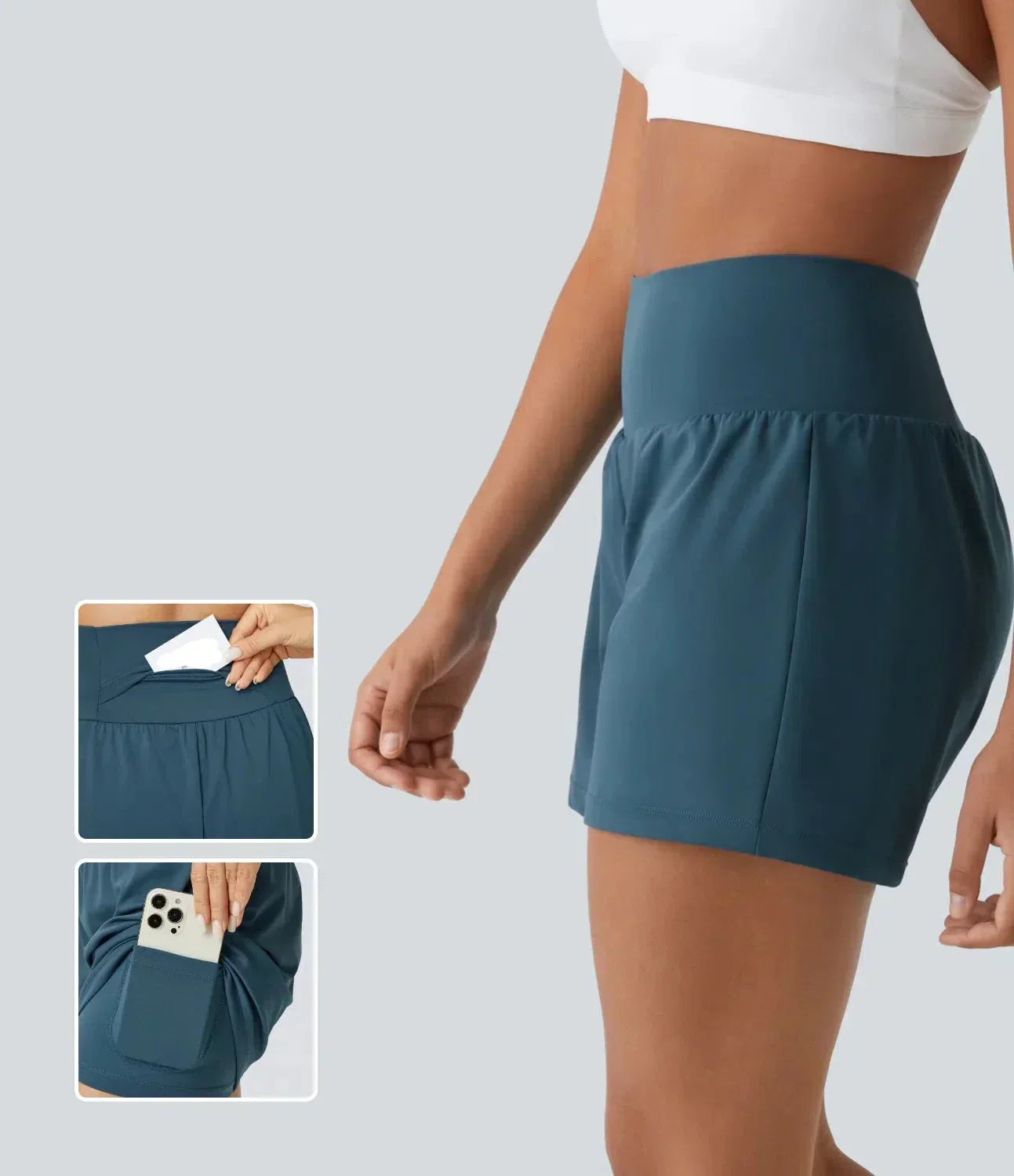 Elodie | 2‑in‑1 Sport Shorts