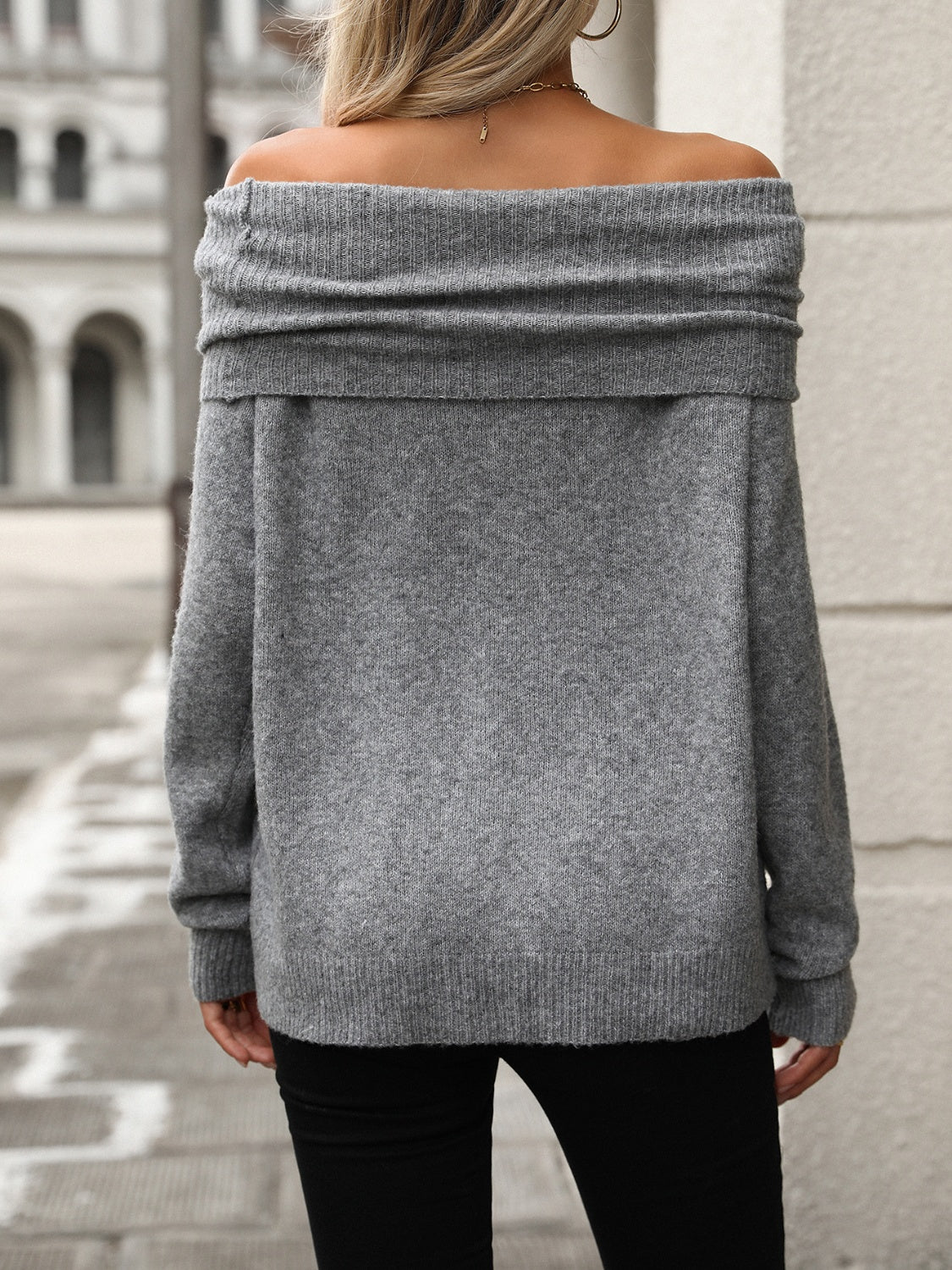 Georgia | Wool Elasticated Turtleneck Sweater