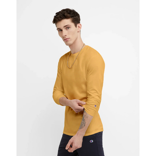 Elias | Men Yellow Long-Sleeve T-Shirt