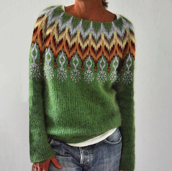Sasha | Retro Knit Sweater