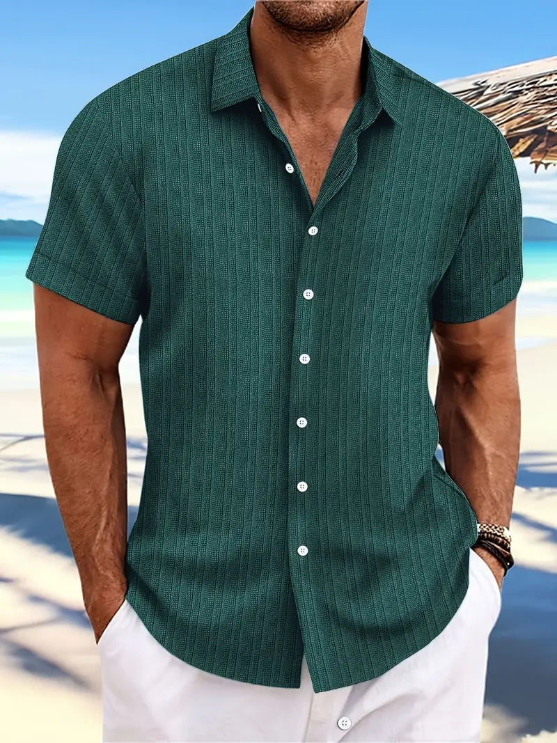 Dorian | Ribbed Lightweight Shirt