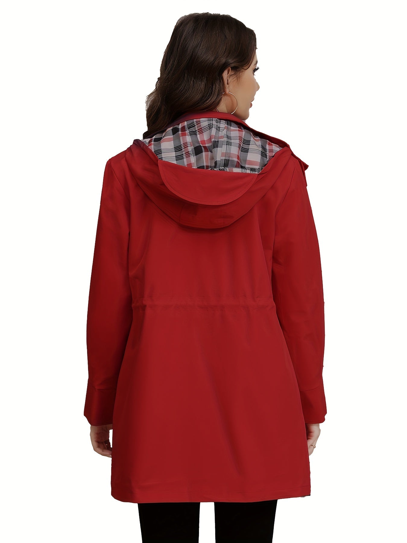 Mila | Women Hooded Zip Coat with Pockets