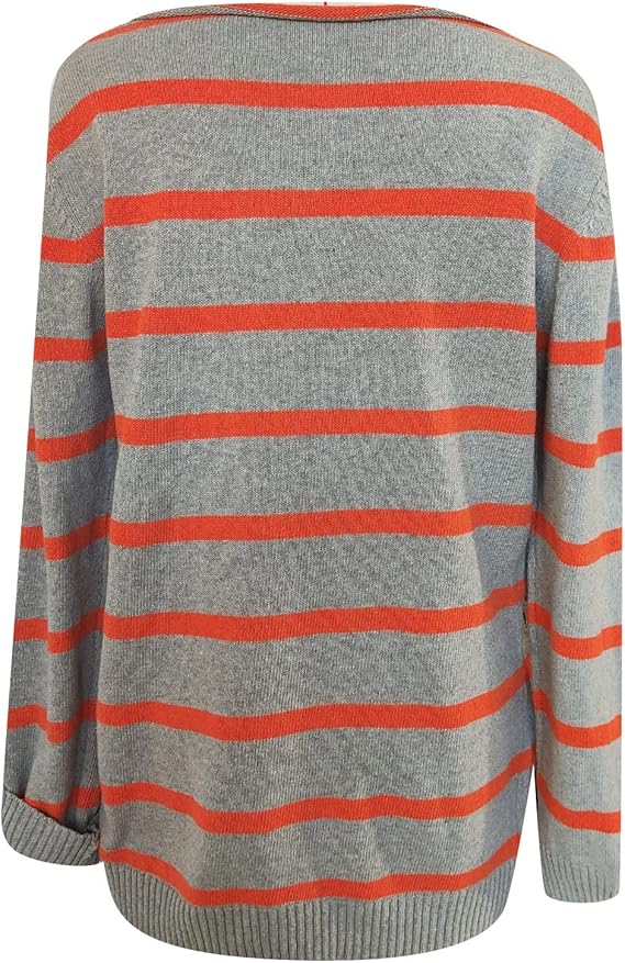 Bianca | Classic Striped Knit Sweater - Motheero