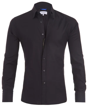 Evan | Fitted Button-Up Long Sleeve Shirt