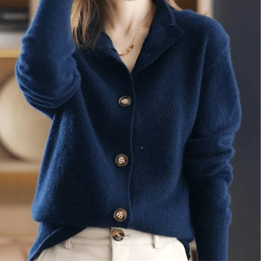 Amélie | Chic Knit Button Cardigan