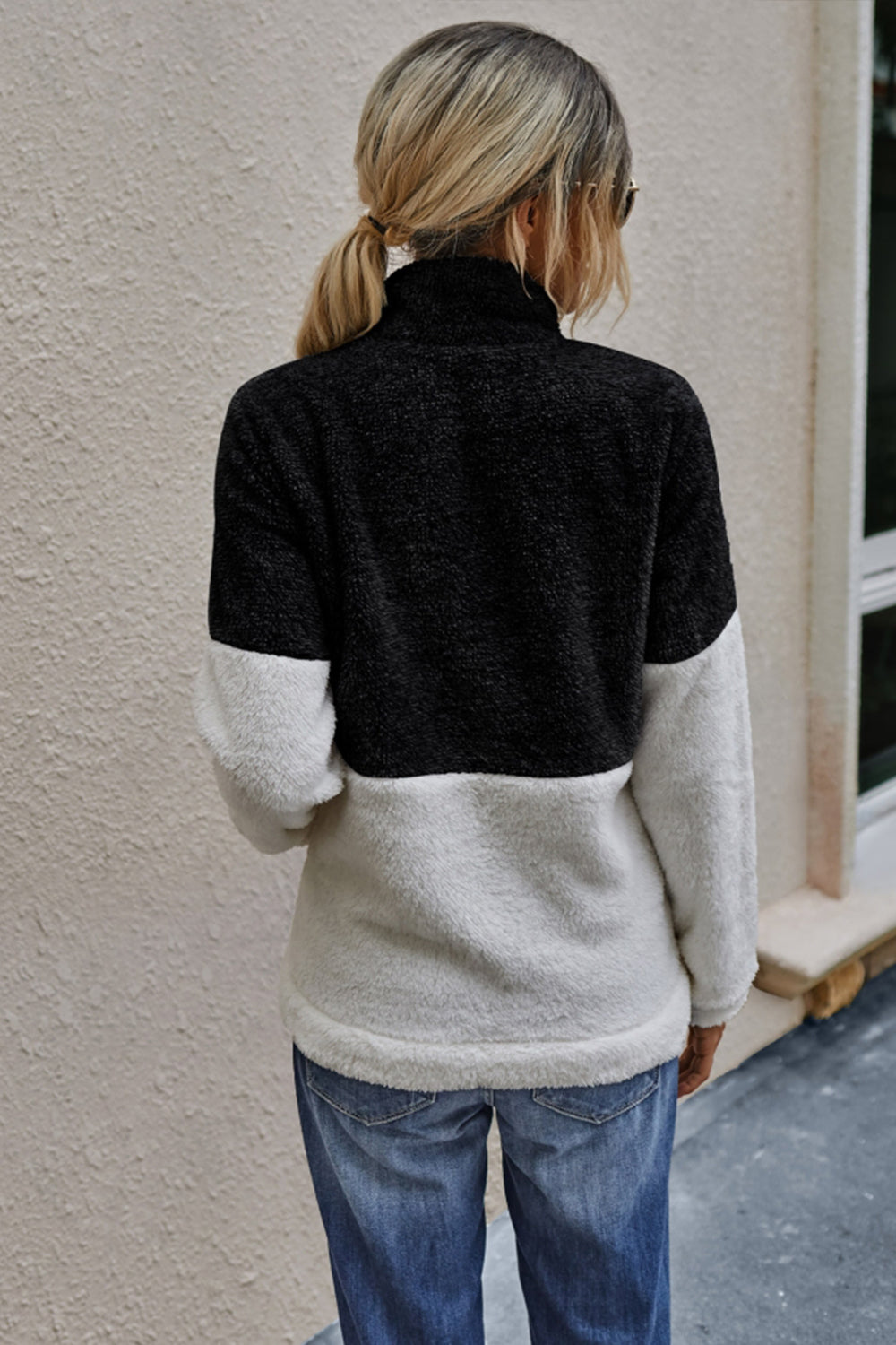 Ivy | Women Half‑Zip Turtleneck Pullover