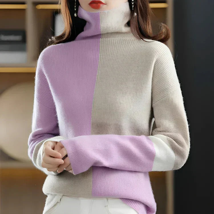 Marin | Women Color Block Sweater