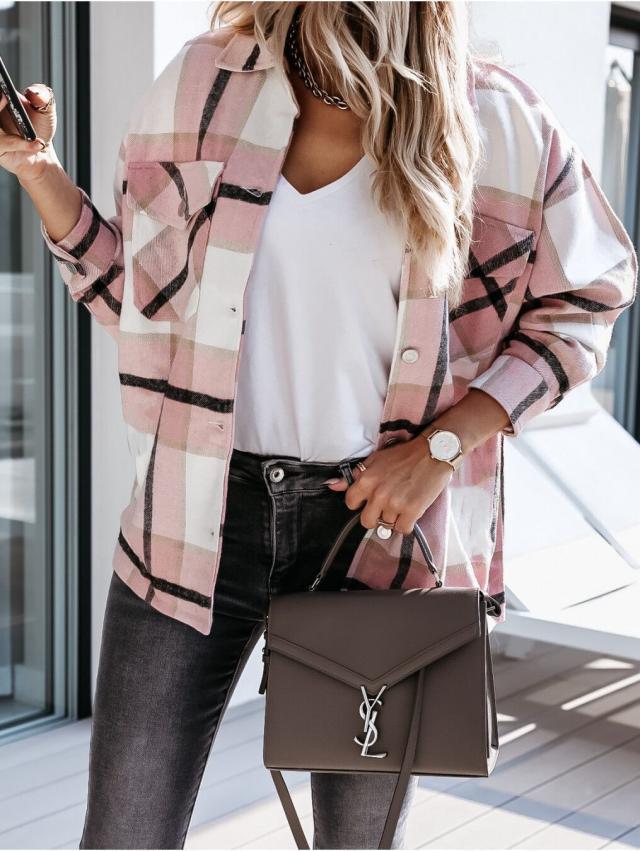 Maxine | Casual Long Sleeve Shirt - Motheero