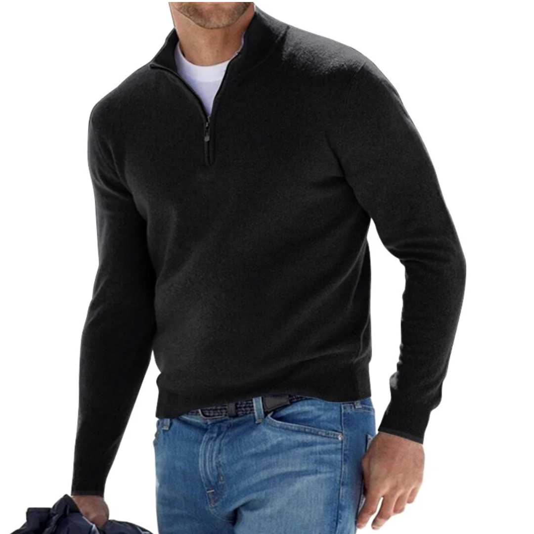 Maximus | Casual Quarter-Zip Sweater