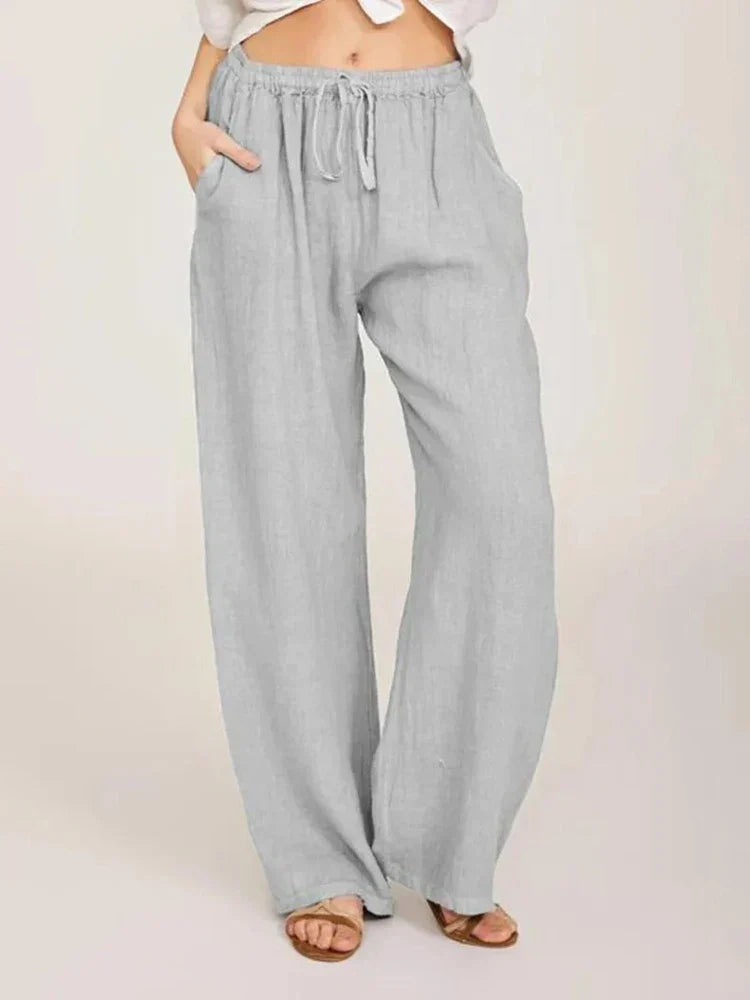 Celeste | Loose Drawstring Waist Pants