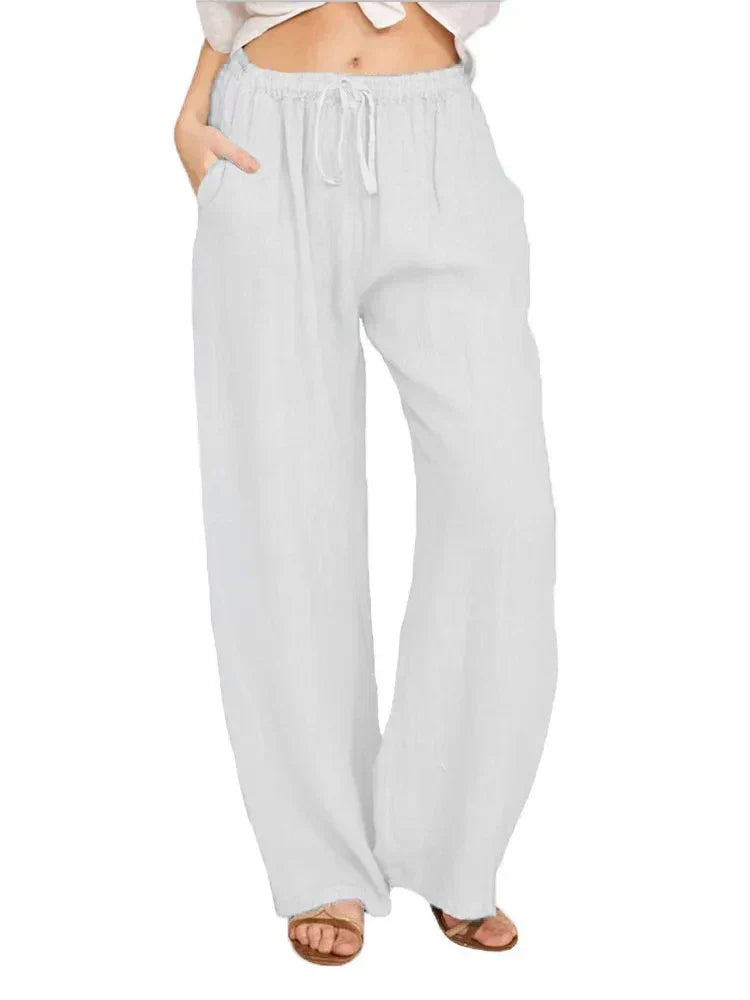Celeste | Loose Drawstring Waist Pants