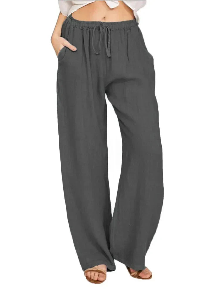 Celeste | Loose Drawstring Waist Pants