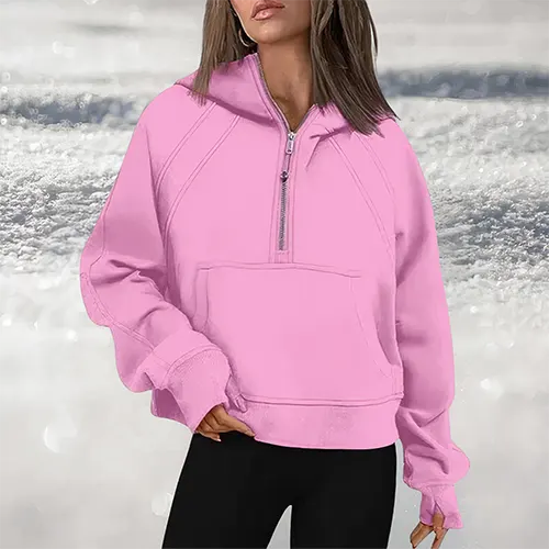 Mila | Women Lightweight Half‑Zip Pullover