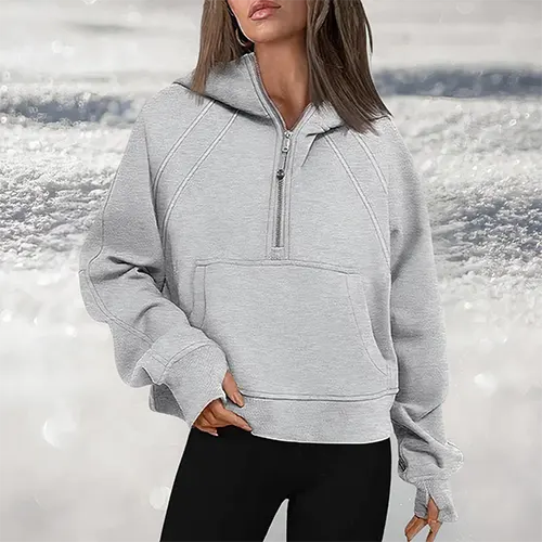 Mila | Women Lightweight Half‑Zip Pullover