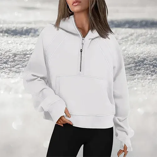Mila | Women Lightweight Half‑Zip Pullover