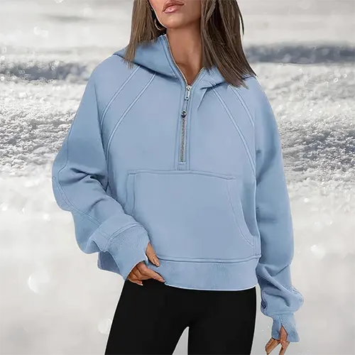 Mila | Women Lightweight Half‑Zip Pullover