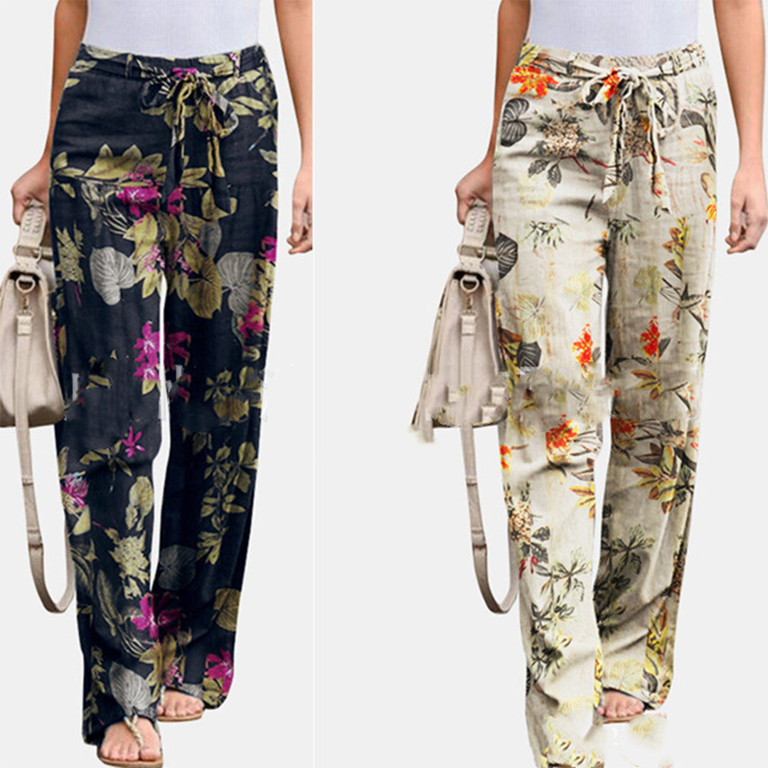 Isla | Floral Leisure Trousers