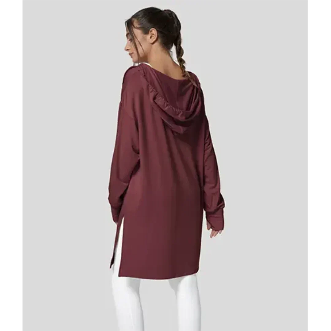 Nina | Women Oversized Sweater with Side Slits