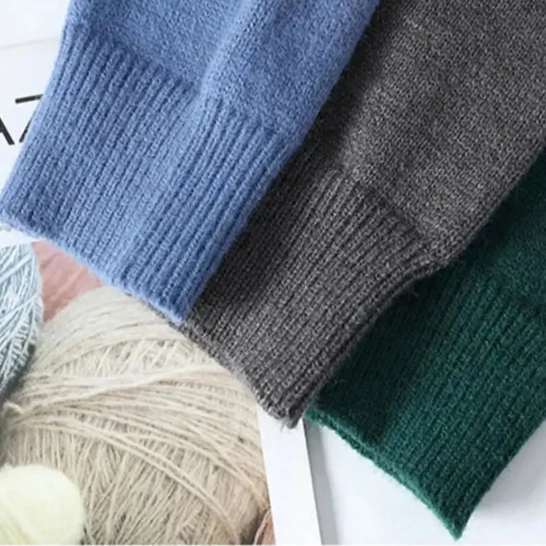Mason | Patchwork Color-Block Knit Sweater