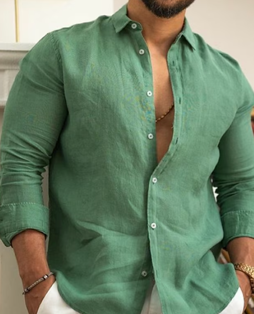 Dorian | Elegant Linen Shirt