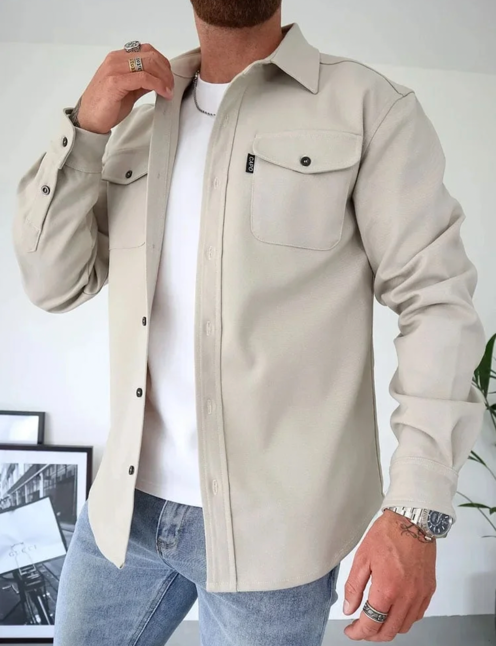 Rowan | Classic Long Sleeve Shirt