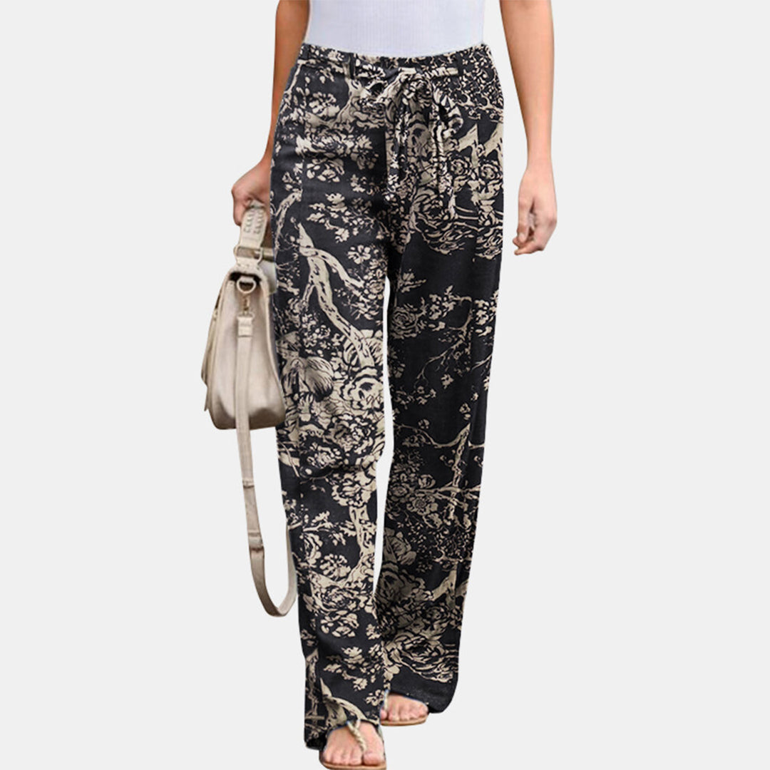 Isla | Floral Leisure Trousers