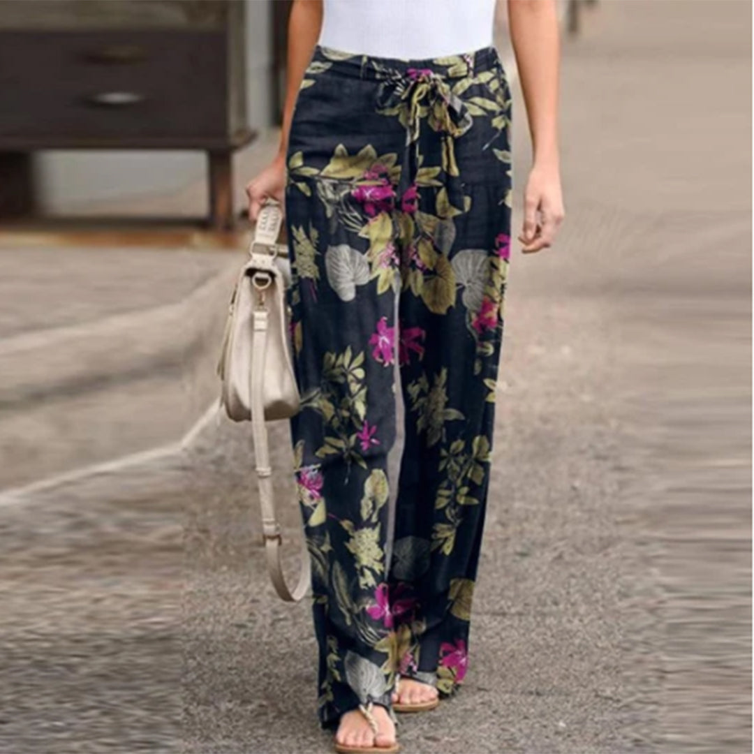 Isla | Floral Leisure Trousers