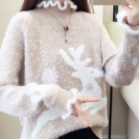 Marbella | Festive Fluffly Sweater