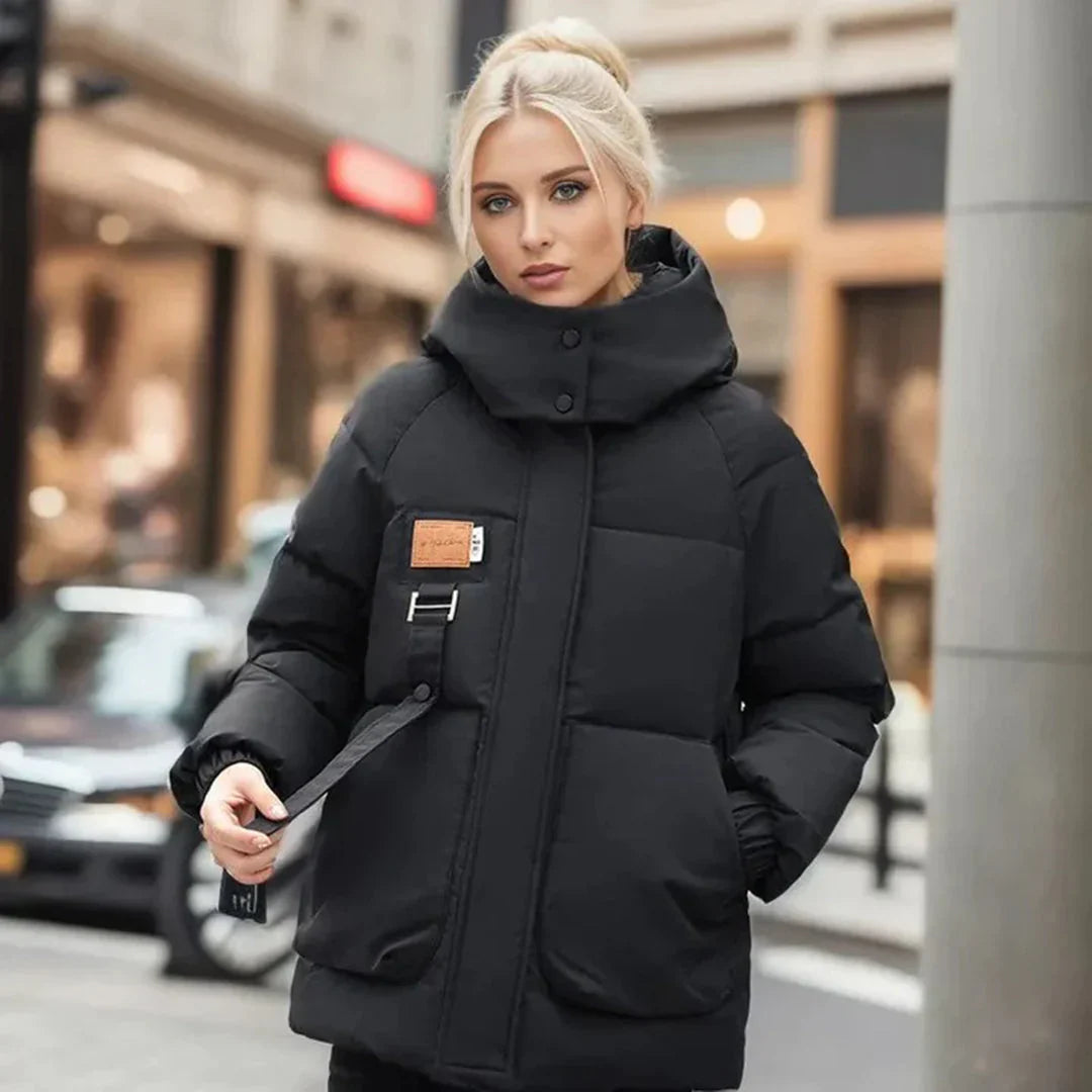 Mirtle | High Collar Padded Winter Jacket for Stylish Warmth