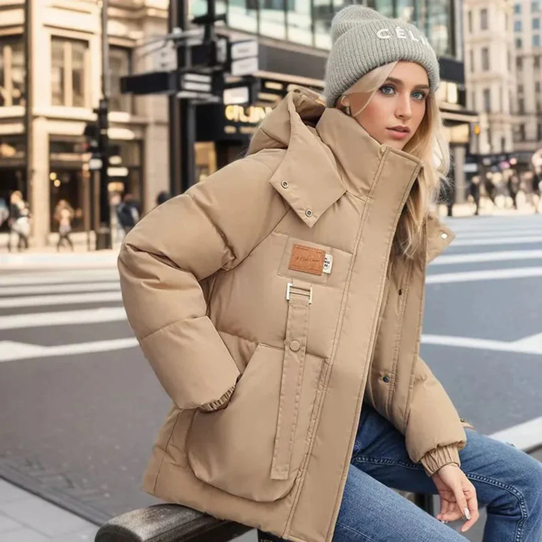 Mirtle | High Collar Padded Winter Jacket for Stylish Warmth