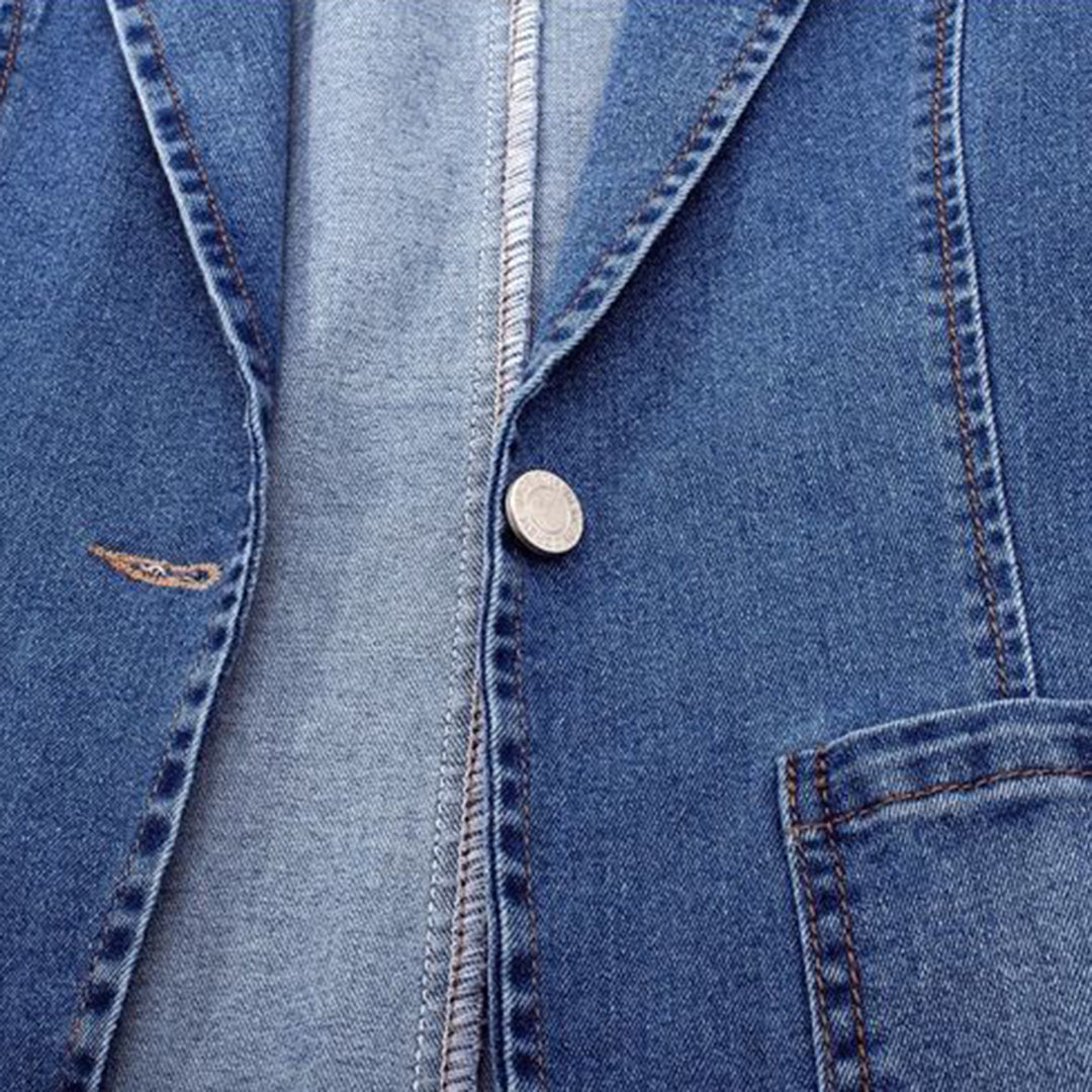 Blakely | Elegant Denim Blazer for Women - Motheero
