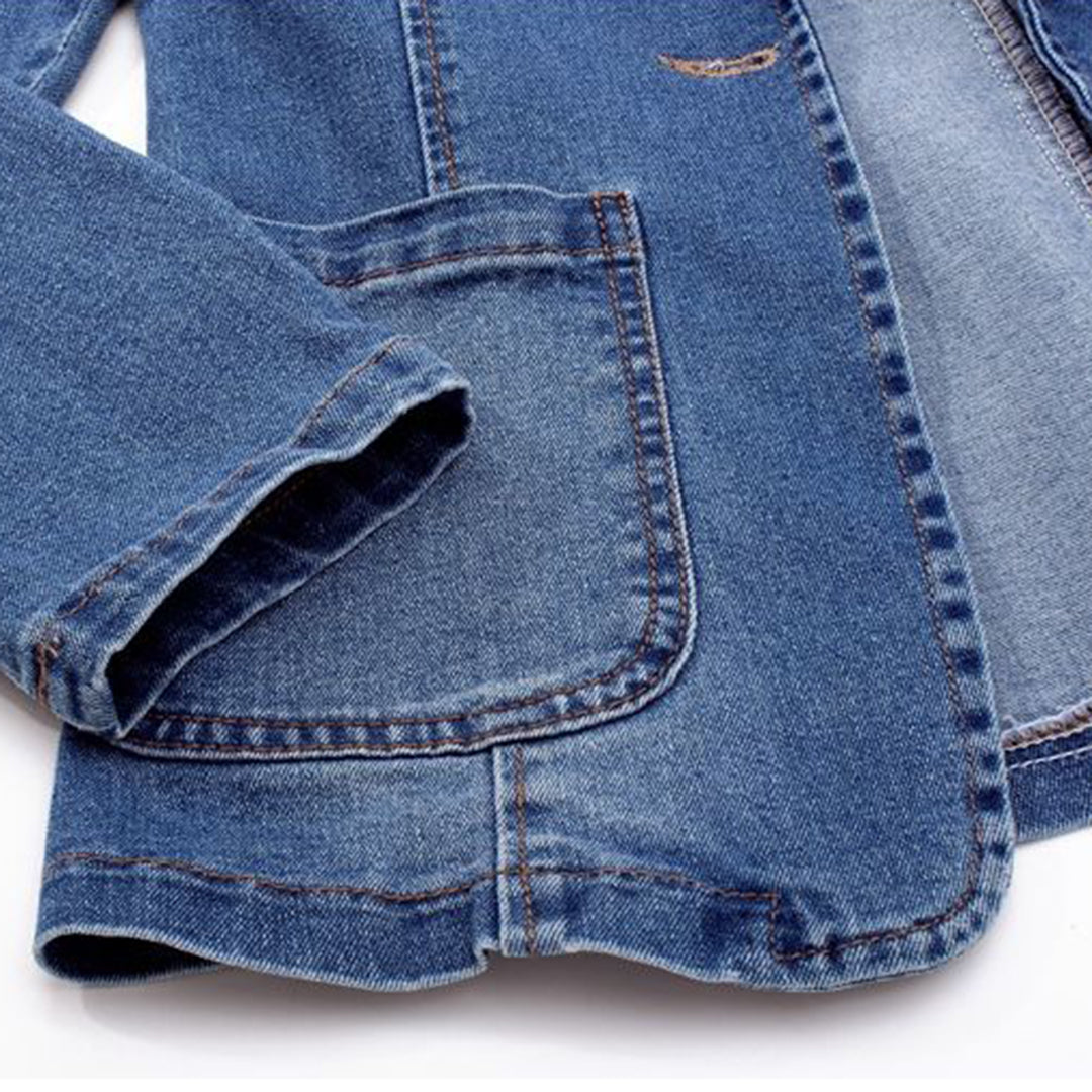Blakely | Elegant Denim Blazer for Women - Motheero