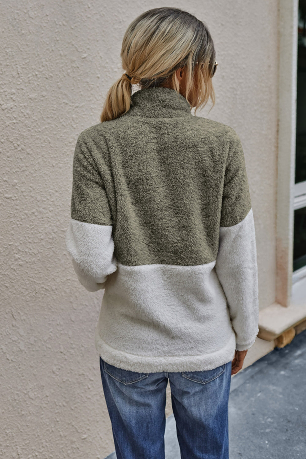 Ivy | Women Half‑Zip Turtleneck Pullover