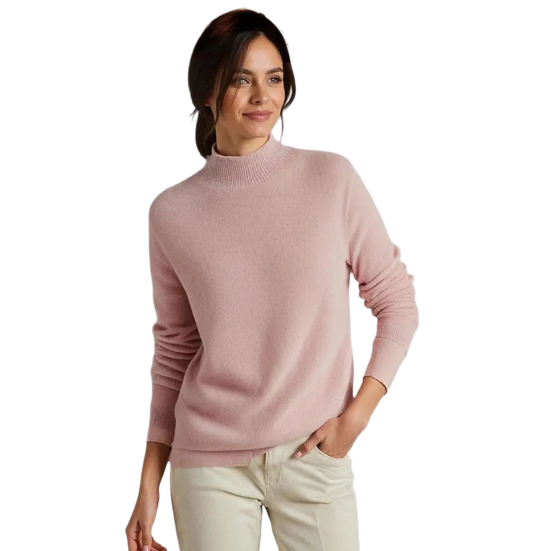 Coraline | Cozy Wool Mock Neck Sweater for Everyday Comfort