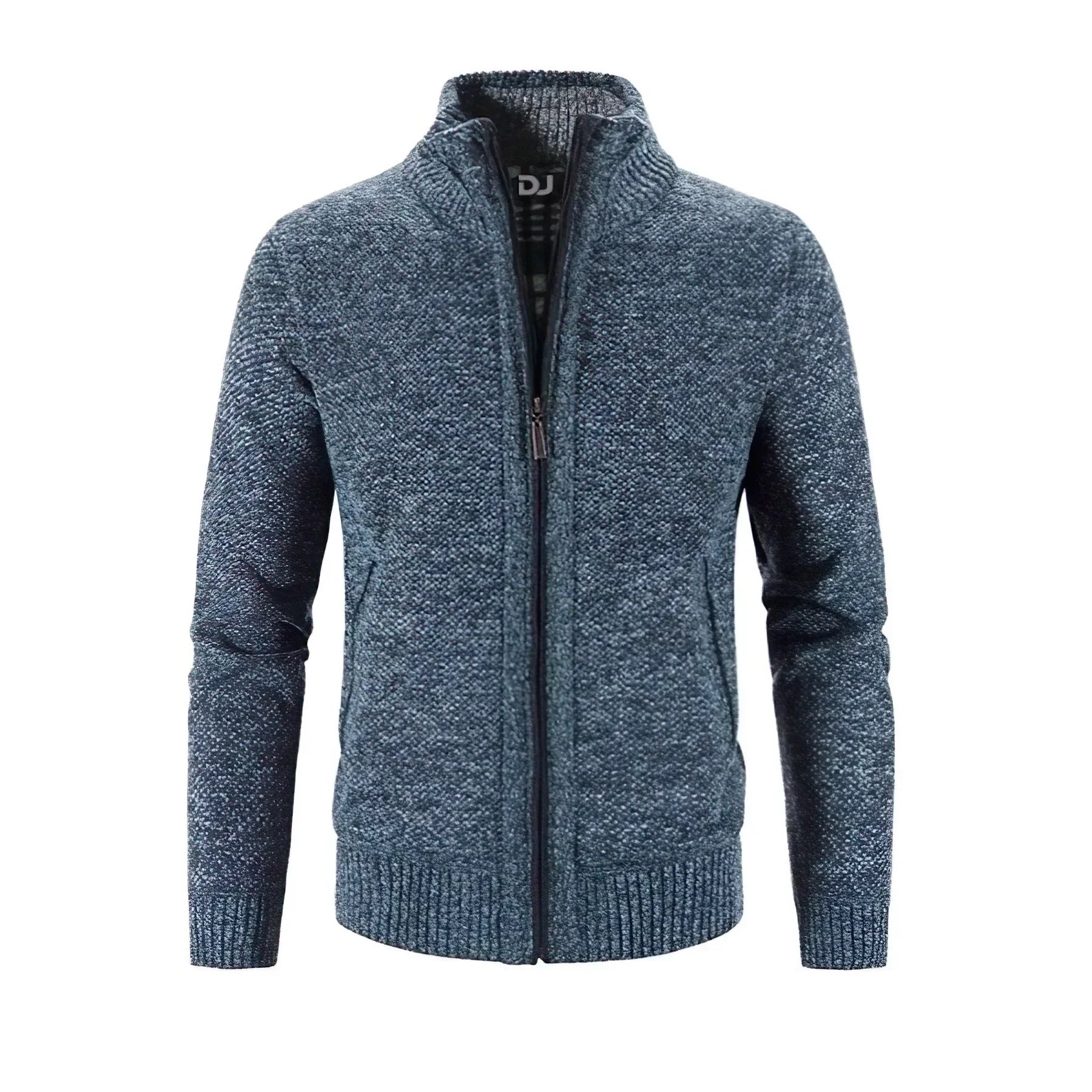 Harvey | Classic Zip-Up Knitted Cardigan for Men