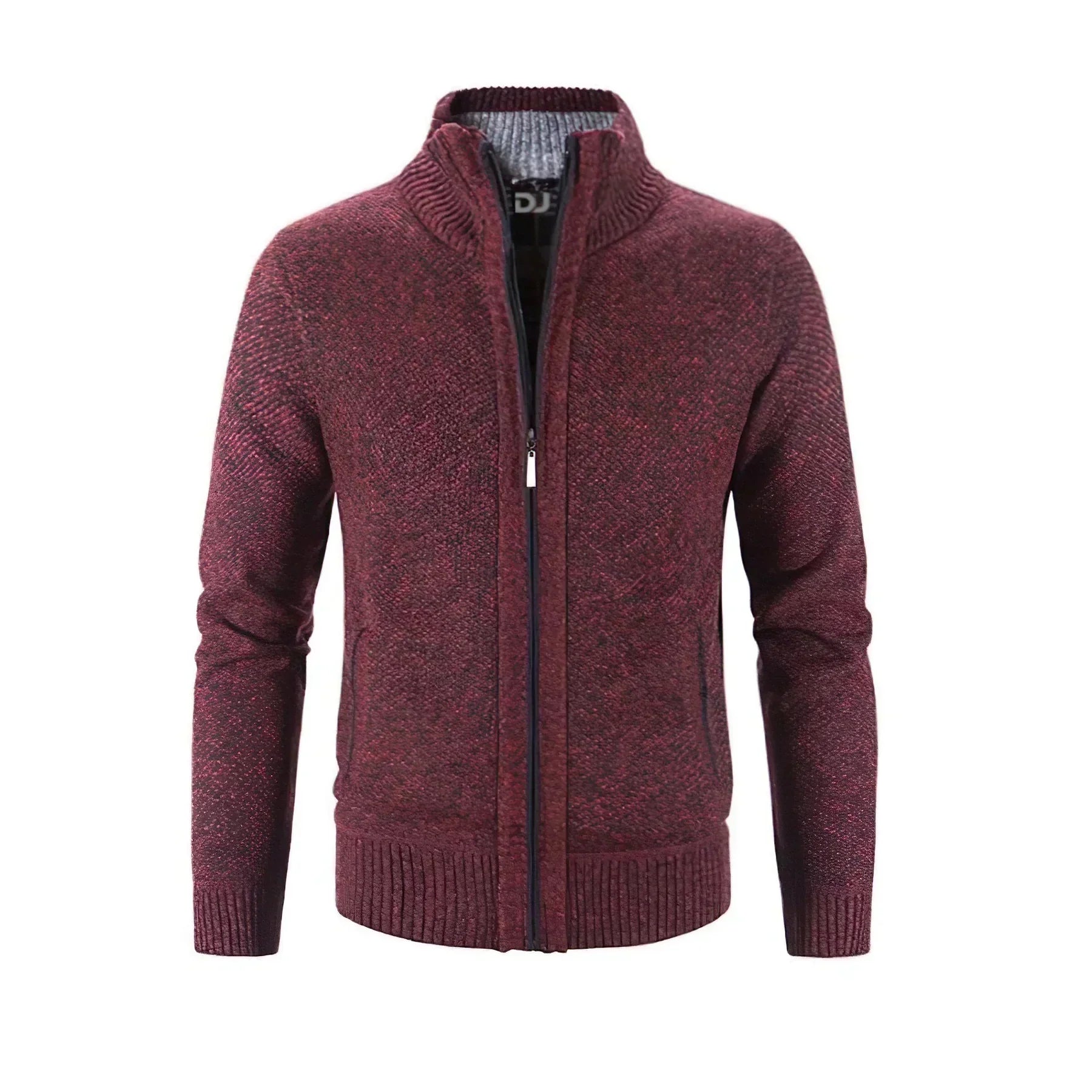 Harvey | Classic Zip-Up Knitted Cardigan for Men
