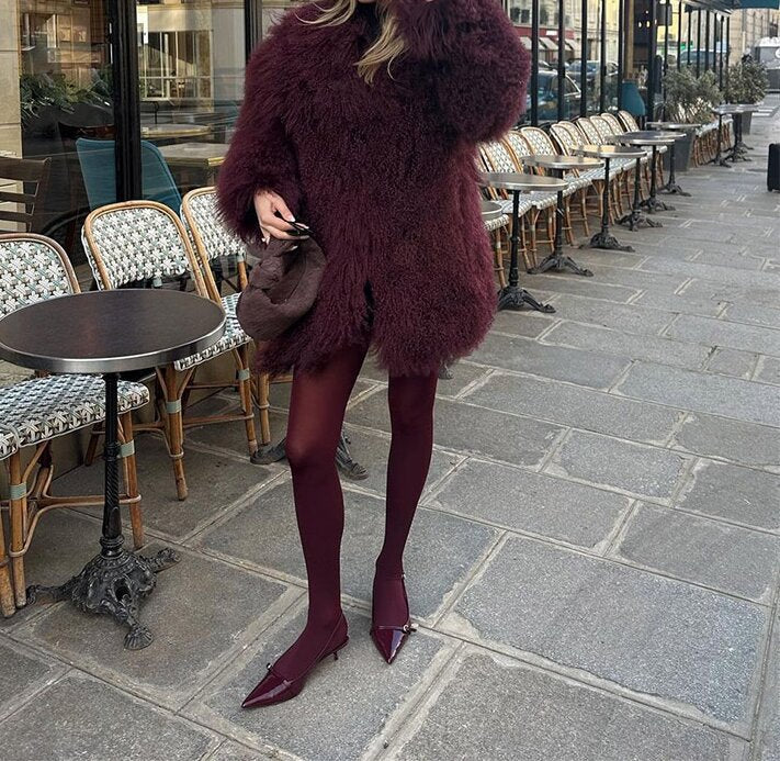 Celina | Elegant Oversized Faux Fur Winter Coat for Luxurious Warmth and Timeless Style