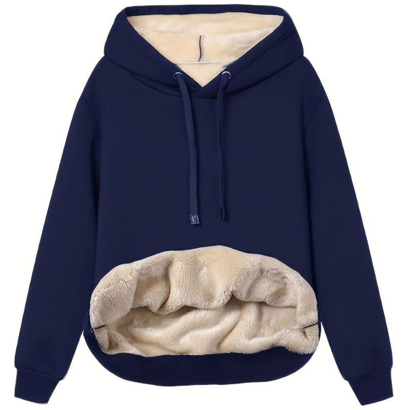 Amara | Cozy Reversible Knit Hoodie