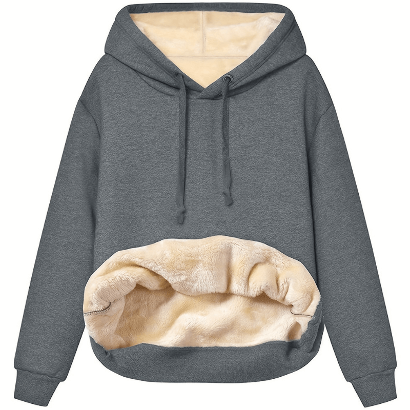 Amara | Cozy Reversible Knit Hoodie