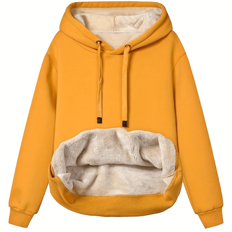 Amara | Cozy Reversible Knit Hoodie