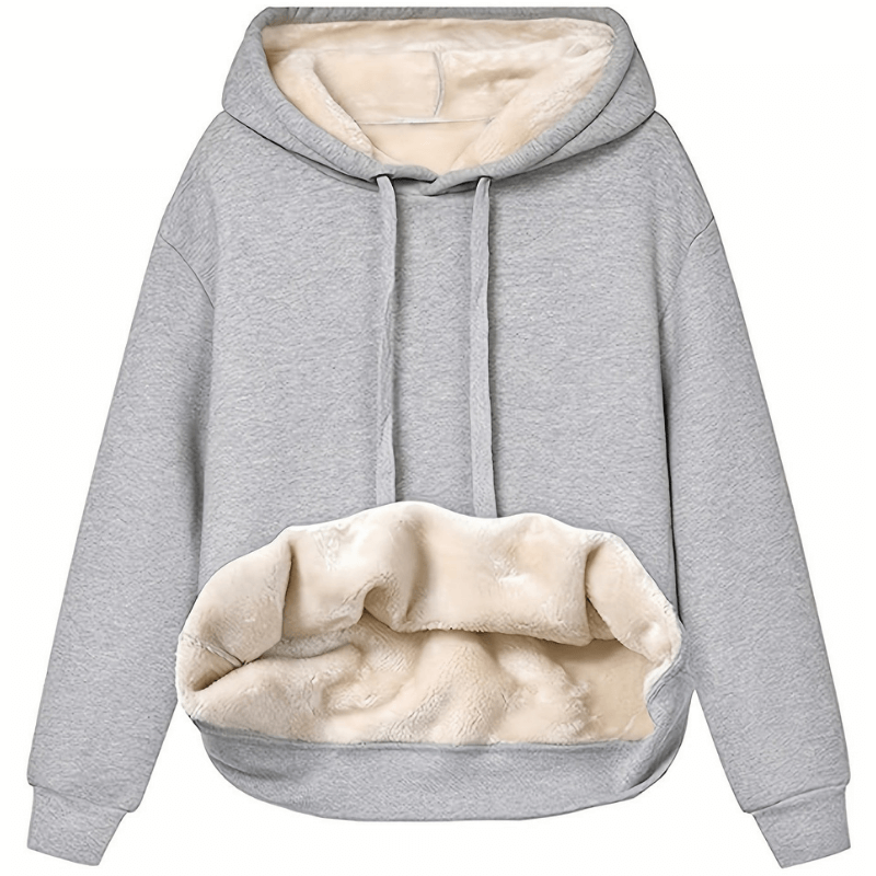 Amara | Cozy Reversible Knit Hoodie