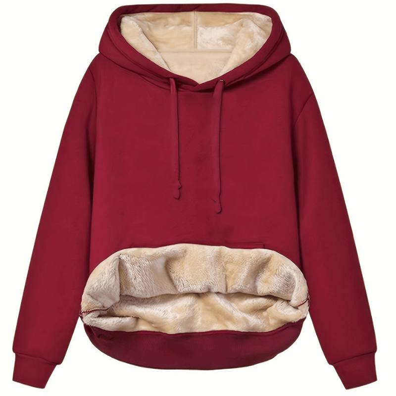 Amara | Cozy Reversible Knit Hoodie