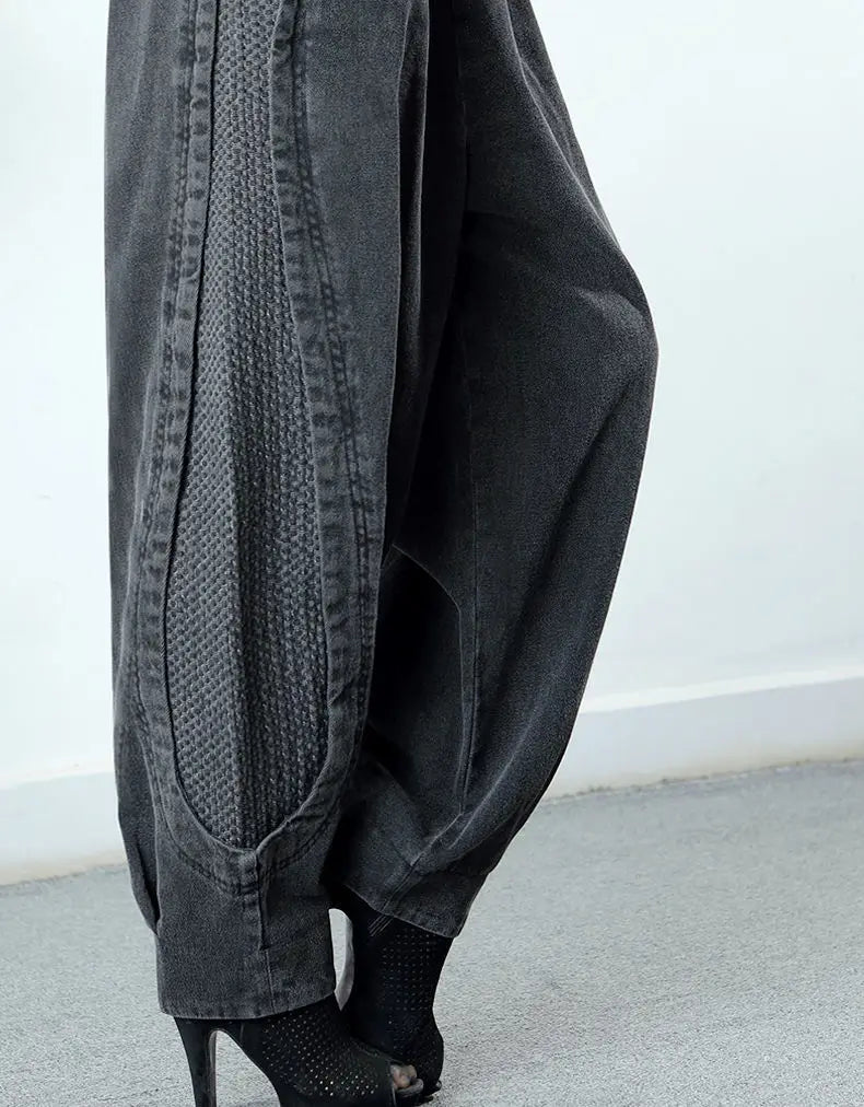 Amara | Loose Denim Baggy Pants