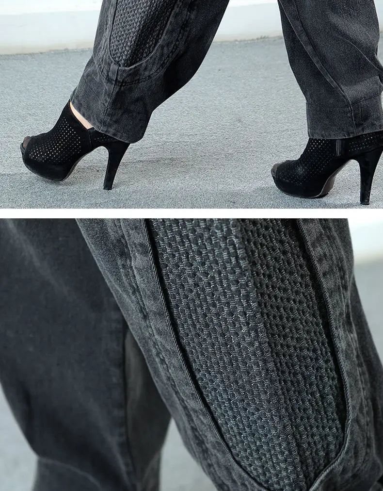 Amara | Loose Denim Baggy Pants