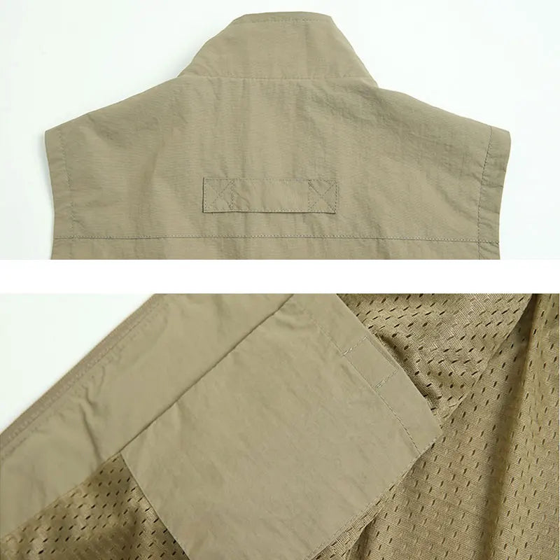 Griffin | High Collar Cargo Vest