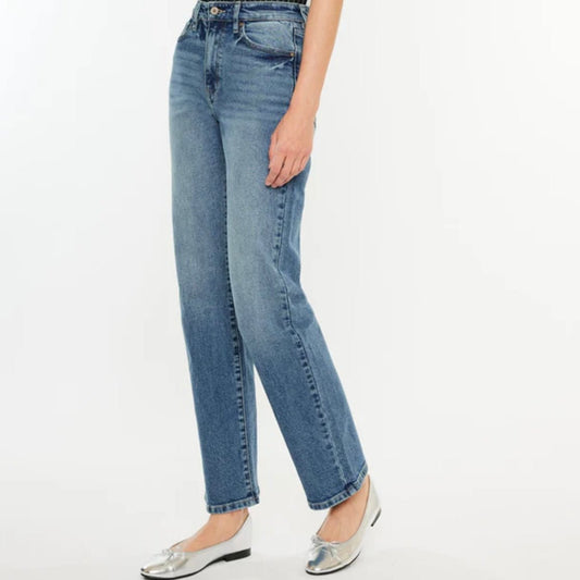 Avery | High-Rise Straight-Leg Jeans