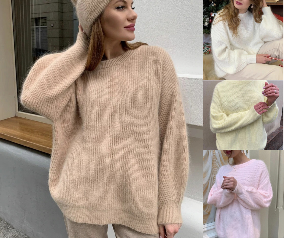 Naya | Women Cozy Crew Neck Sweater