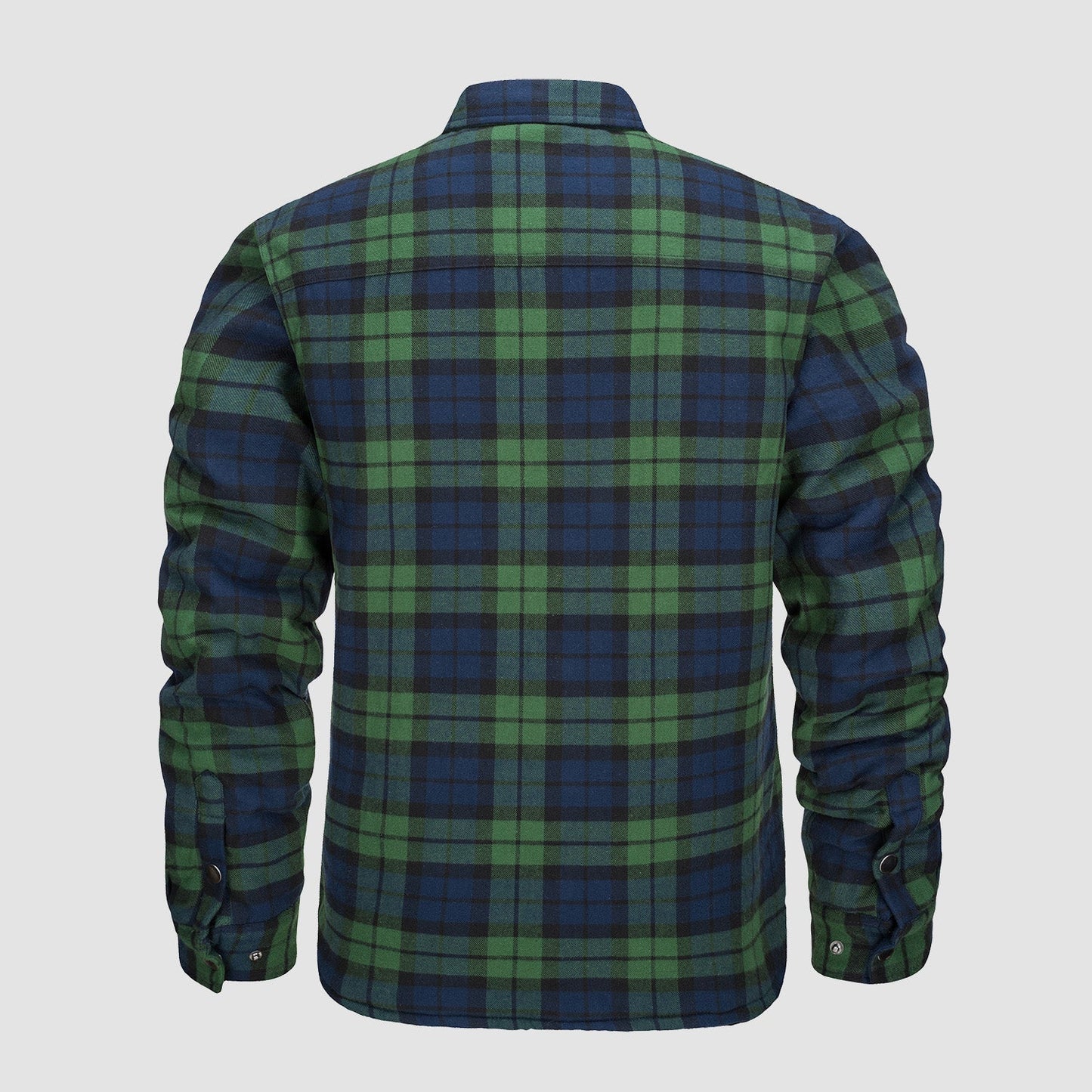 Wyatt | Plaid-Check Flannel Shirt