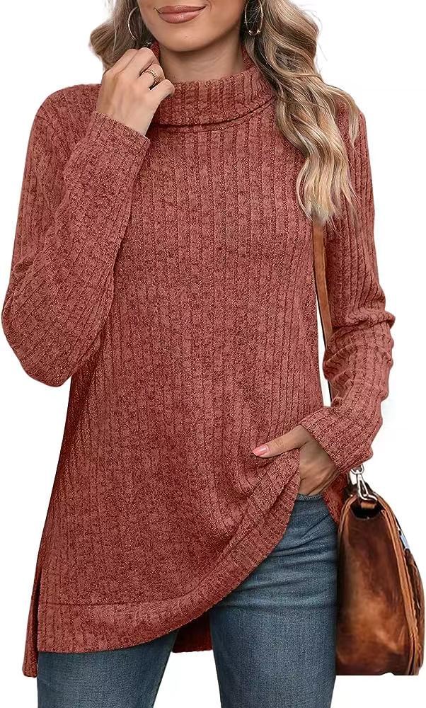 Mira | Women Relaxed Fit Cozy Turtleneck Sweater