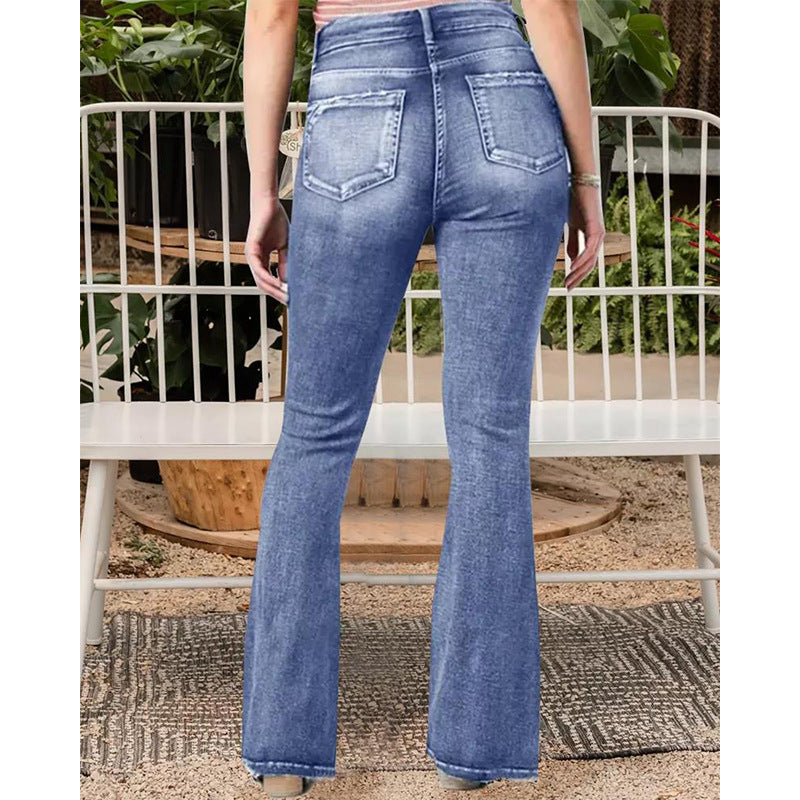 Geneva | Mid-Rise Bootcut Retro Jeans